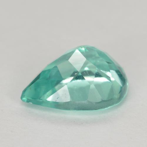 Apatito Verde azulado natural de 1.15 ct, En forma de pera, VS