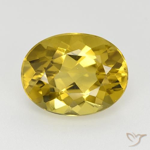 4.90ct Natural Dorado amarillento Apatito, Ovalada, VVS-VS
