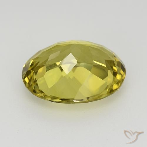 Apatito Amarillo terroso natural de 6.26 ct, Ovalada, VVS-VS