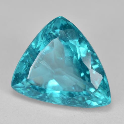 Apatita turquesa natural de 4,81 ct, trillón, SI