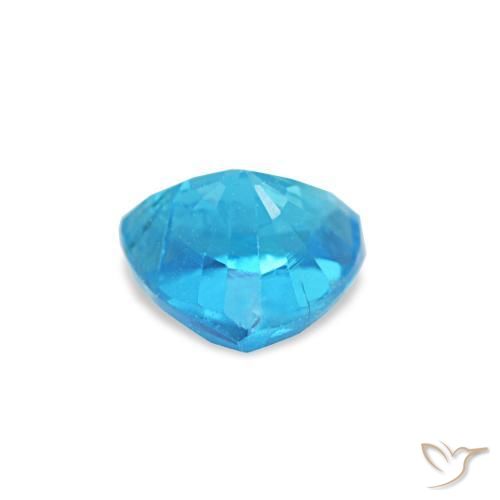 Apatita azul natural de 0,34 ct, trillón, SI