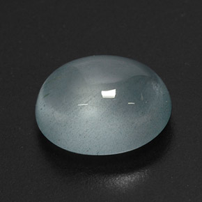 Aguamarina azul natural de 2,12 ct, transparente, transparente / translúcido
