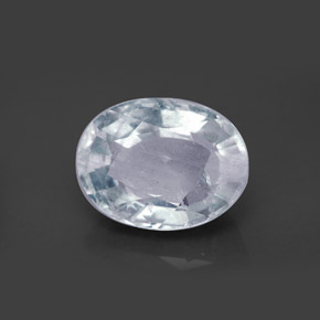 Aguamarina Azul claro natural de 7.09 ct, Corte Óvalo, VS-SI