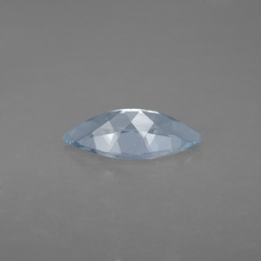 Aguamarina Azul claro natural de 1.39 ct, Marquesa, VVS