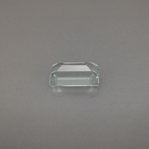 Aguamarina azul natural de 0,66 ct, baguette, VS