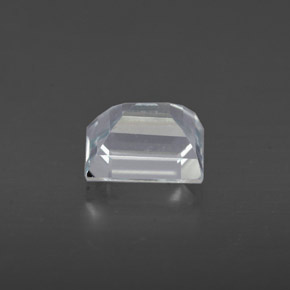 Aguamarina azul natural de 0,84 ct, baguette, VS