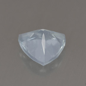 Aguamarina Azul claro natural de 0.99 ct, Trillón, VVS