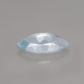 Aguamarina Azul claro natural de 1.66 ct, Marquesa, IF