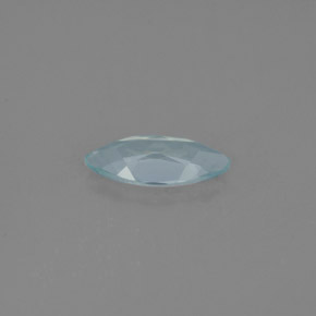 Aguamarina azul natural de 0,82 ct, marquesa, VVS-VS