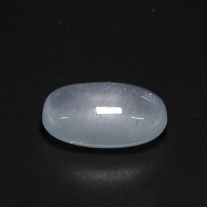Aguamarina Azul claro natural de 9.48 ct, Corte Óvalo, Translúcido