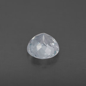 Aguamarina Azul claro natural de 0.65 ct, Corte Redondo, VS