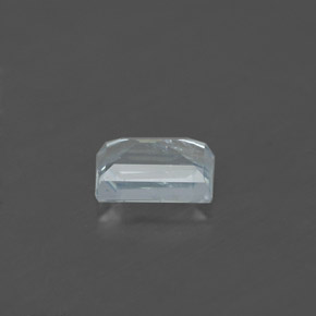 Aguamarina azul natural de 0,59 ct, baguette, VS-SI