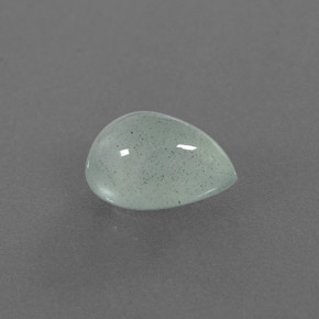 Aguamarina verde natural de 2,54 ct, transparente, transparente / translúcido