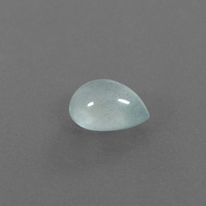 Aguamarina verde natural de 2,03 ct, transparente, transparente / translúcido