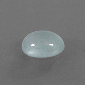 Aguamarina verde natural de 2,57 ct, transparente, transparente / translúcido