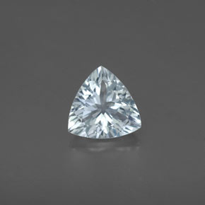 Aguamarina azul natural de 1,05 ct, trillón, VS