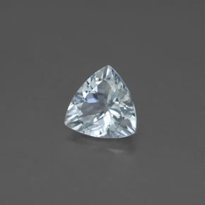 Aguamarina azul natural de 1,05 ct, trillón, VS