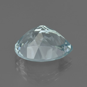Aguamarina Azul Cielo natural de 7.46 ct, En forma de pera, VVS