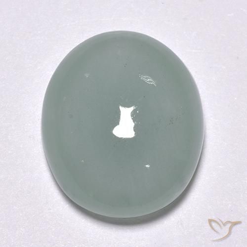 9.60ct Natural Azul claro Aguamarina, Ovalada, Translúcido