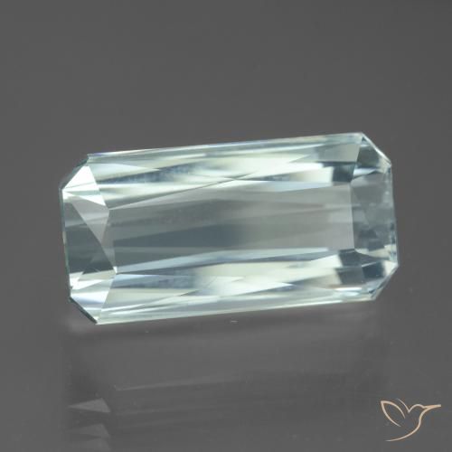 Aguamarina Azul agua claro natural de 13.54 ct, Corte Octágono / Esmeralda, VVS