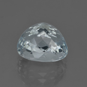 Aguamarina Azul claro natural de 5.27 ct, Corte Óvalo, VVS