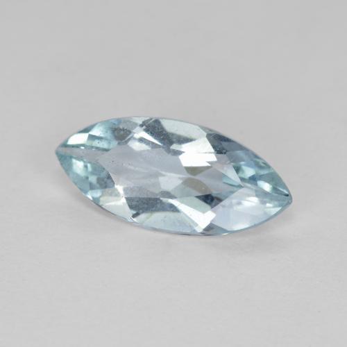 Aguamarina azul natural de 1,13 ct, marquesa, VS-SI