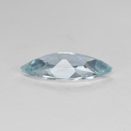 Aguamarina azul natural de 1,13 ct, marquesa, VS-SI