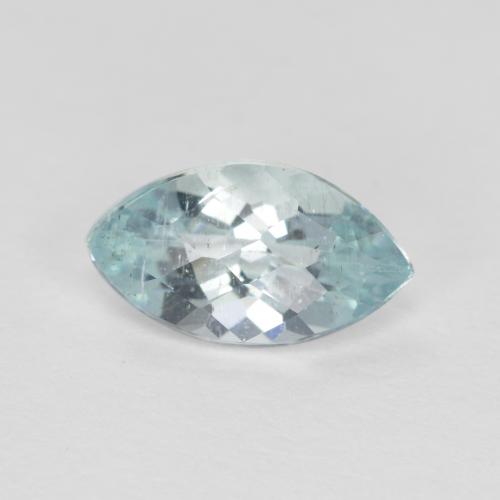 Aguamarina Azul Cielo natural de 0.73 ct, Marquesa, VS