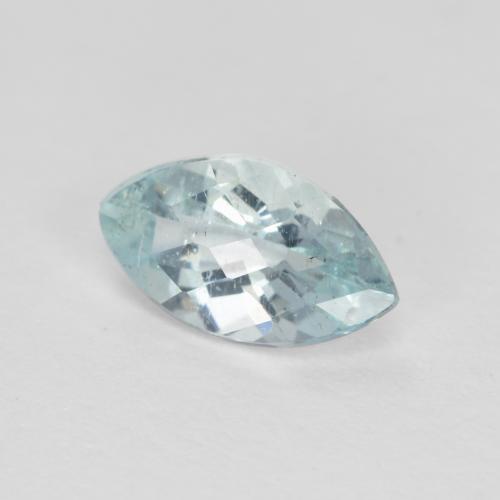 Aguamarina Azul Cielo natural de 0.73 ct, Marquesa, VS