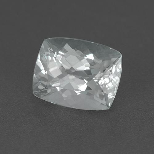 Aguamarina Blanco azulado natural de 2.38 ct, Corte Cojín, VVS-VS