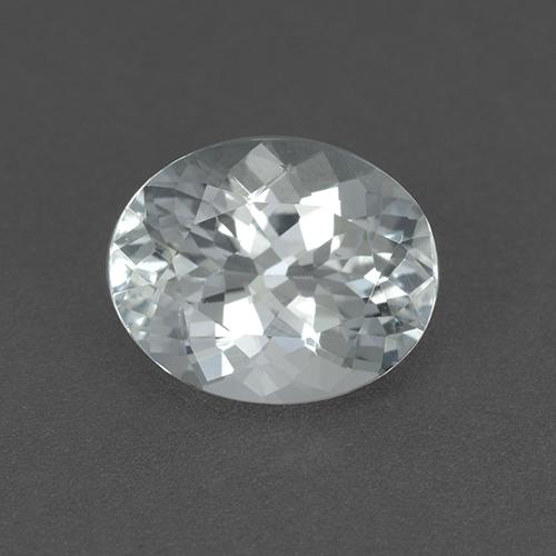 Aguamarina Azul Cielo natural de 2.83 ct, Corte Óvalo, VVS