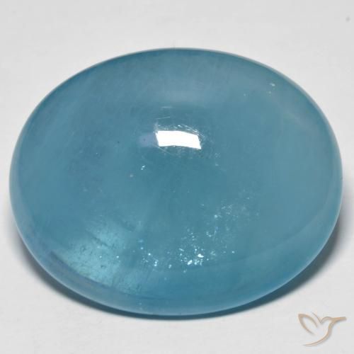 42.60ct Natural Azul agua Aguamarina, Ovalada, Transparente