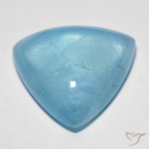 Aguamarina Azul agua natural de 27.44 ct, Trillón, Transparente