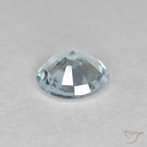 Aguamarina Azul claro natural de 0.35 ct, Redondo, VS