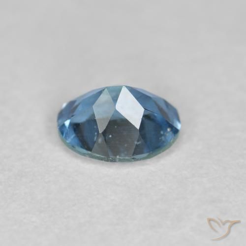 Aguamarina Azul oscuro natural de 0.31 ct, Ovalada, VS