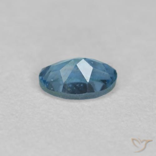 Aguamarina Azul natural de 0.26 ct, Corte Óvalo, VS-SI
