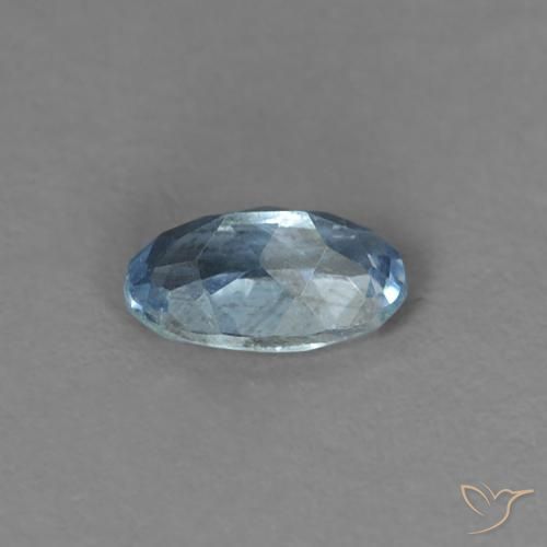 Aguamarina Azul Cielo natural de 0.24 ct, Ovalada, VS