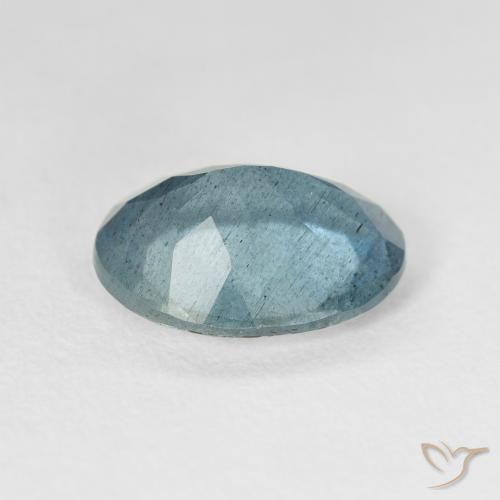 Aguamarina Azul oscuro natural de 3.75 ct, Ovalada, VS-SI