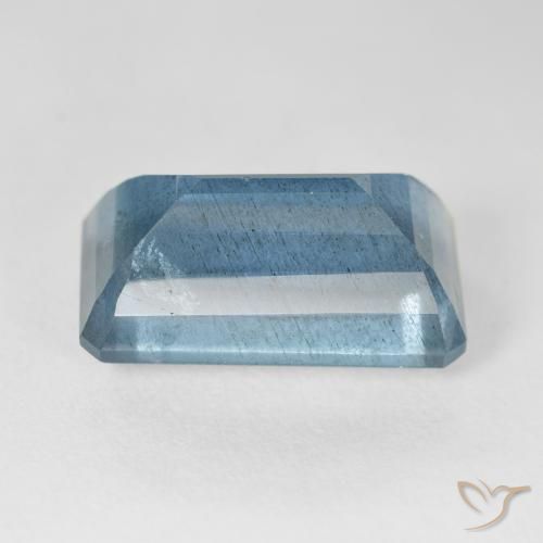 Aguamarina Azul claro natural de 13.52 ct, Corte Octágono / Esmeralda, VS-SI
