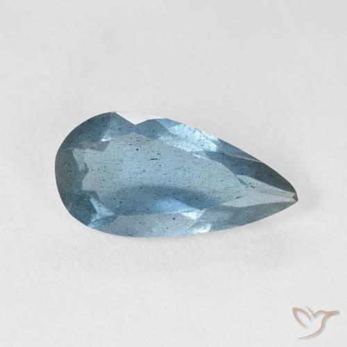 2.35ct Natural Azul agua claro Aguamarina, En forma de pera, VS-SI