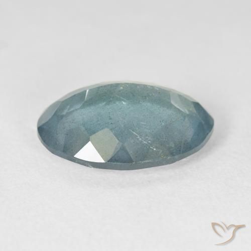 Aguamarina Light Bluish Turquoise natural de 6.36 ct, Ovalada, VS-SI
