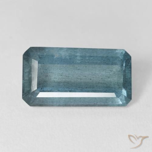 Aguamarina Azul agua natural de 6.79 ct, Corte Octágono / Esmeralda, VS-SI
