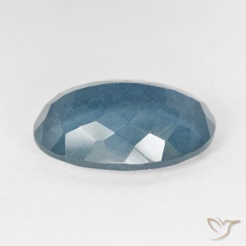 Aguamarina Azul marino intenso natural de 13.16 ct, Ovalada, VS-SI
