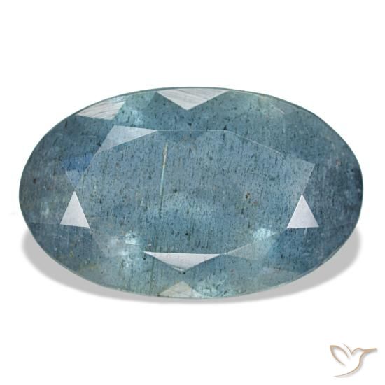Aguamarina azul de 5,60 ct, ovalado, VS-SI