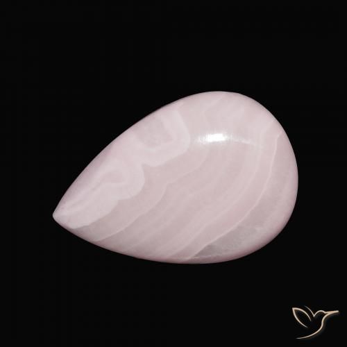 10.51ct Natural Rosa rosado Aragonito, En forma de pera, Opaco