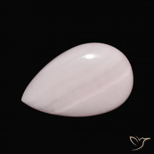 9.35ct Natural Rosado claro Aragonito, En forma de pera, Opaco