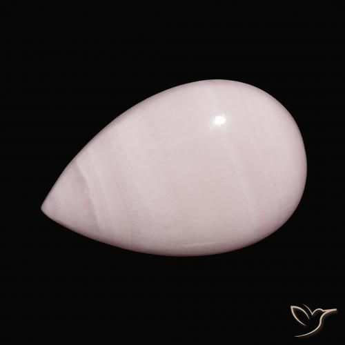 13.50ct Natural Rosa rosado Aragonito, En forma de pera, Opaco