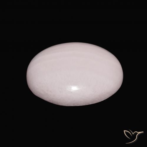 Aragonito Rosa rosado natural de 9.82 ct, Ovalada, Opaco