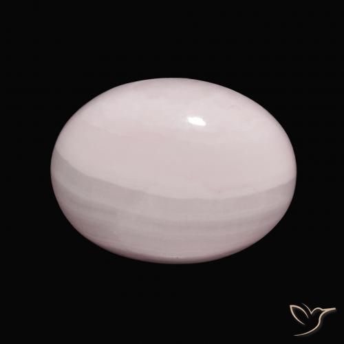 11.39ct Natural Rosado claro Aragonito, Ovalada, Opaco