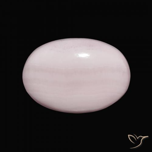 11.97ct Natural Rosado claro Aragonito, Ovalada, Opaco